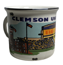Clemson University Tigers Painted Mug By Glory Haus Kalyn Dunks - £15.57 GBP