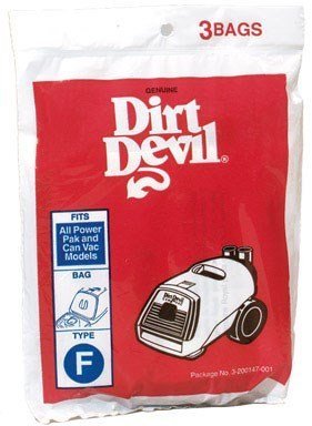 Primary image for Dirt Devil Royal Vacuum Bag Type F Fits Royal Carded