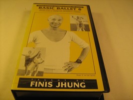 Rare VHS Tape BASIC BALLET 6 Finis Jhung [Z16b] - £23.75 GBP