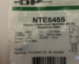 nte5455 scr thyristor 4a 200v 3pins vdrm:200v; gate trigger current max  - $7.07