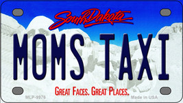 Moms Taxi South Dakota Novelty Mini Metal License Plate Tag - £11.76 GBP