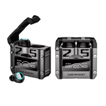 New Wireless Earbuds Gaming And Music M25 Black Bluetooth Touch Control - $223.49 MXN