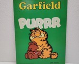 Vintage 1978 Garfield PURRR Pooky Bear Jim Davis Mead Green Portfolio Fo... - $14.75