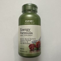 (1) GNC Herbal Plus Energy Formula 100 Capsules Exp. 12/25 - $18.99