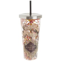 Spoontiques - Harry Potter Tumbler - Solemnly Swear Glitter Cup with Straw - 20  - £19.58 GBP