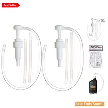 Universal Fluid Pump for Quart Bottles - 5cc Hand Pump with Flexible Tubes - $29.65