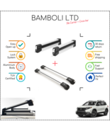 Bamboli 29.5&quot; Ski Carrier &amp; Silver Cross Bar Set For Honda Passport 21 -... - $217.08