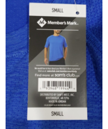 Member&#39;s Mark Men Work It Out Tee Bright Blue Heather ~ Wicking~ Anti Od... - £3.78 GBP