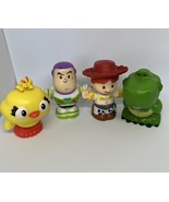 Fisher Price Little People Toy Story 4 Buzz &amp; Friends Lot Of 4Figures Ch... - $14.25