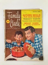 VTG Family Circle Magazine October 1955 The Tightwad Millionaire No Label - £11.25 GBP