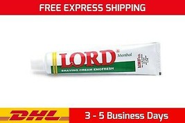 Lord Emofresh Menthol Shaving Cream Cool Men Lather Shaving 3 x 55g. (1.94oz.) T - $19.50