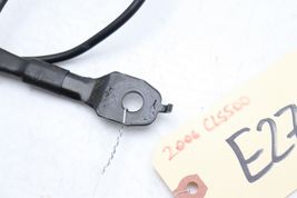 06-11 MERCEDES-BENZ C219 CLS500 FRONT LEFT DRIVER SEAT BELT BUCKLE BLACK E2749 image 6