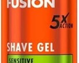 Gillette Fusion 5 Ultra Sensitive with Almond Oil Men&#39;s Shave Gel 6.7 oz... - €21,35 EUR