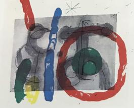 Artebonito - Joan Miro Original Lithograph DM15151h DLM 1970 - £55.82 GBP