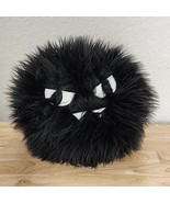Novogratz Furry Black Monster Bat Cat Glow In The Dark Pillow Halloween ... - $14.50