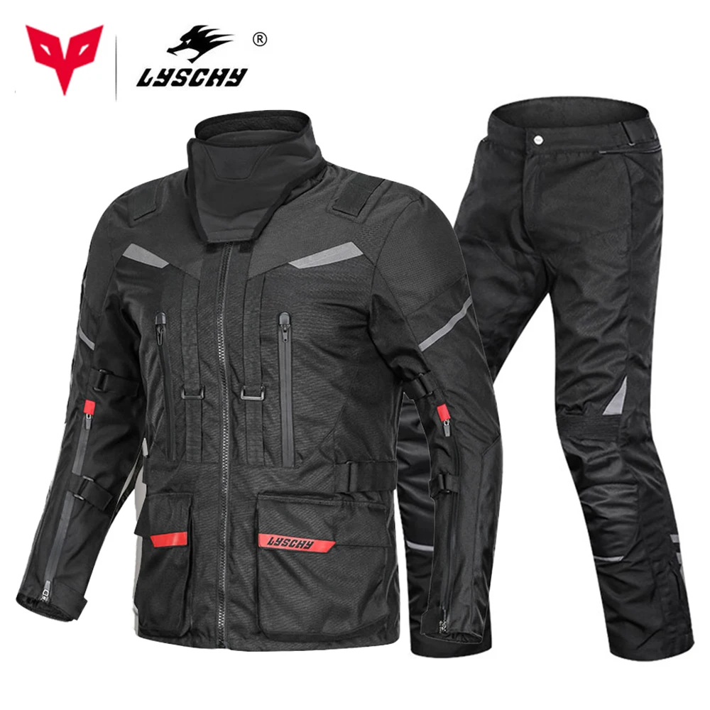 New Motorcycle Jacket Pant Suit Waterproof Cold-proof Motorbike Jacket Moto - £145.51 GBP+