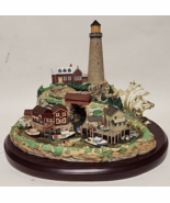 2003 Lenox Lighthouse Collection &quot;Light at Lobster Point&quot; Ogunquit, Maine - $1,413.49 MXN