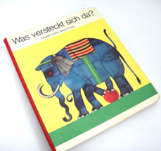 Was Versteckt Sich Da? What&#39;s Hiding There? Baby Board Book in German by Lentz - £7.11 GBP