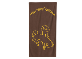 Wyoming Cowboys NCAAF Beach Bath Towel Swimming Pool Holiday Vacation Gift - £18.37 GBP+