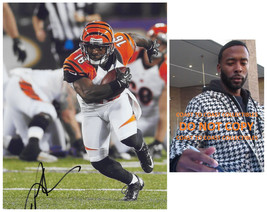 Andrew Hawkins Signed 8x10 Photo COA Proof Cincinnati Bengals Football Autograph - £51.59 GBP