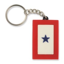 ONE STAR FAMILY MEMBER IN SERVICE KEYCHAIN - £10.22 GBP