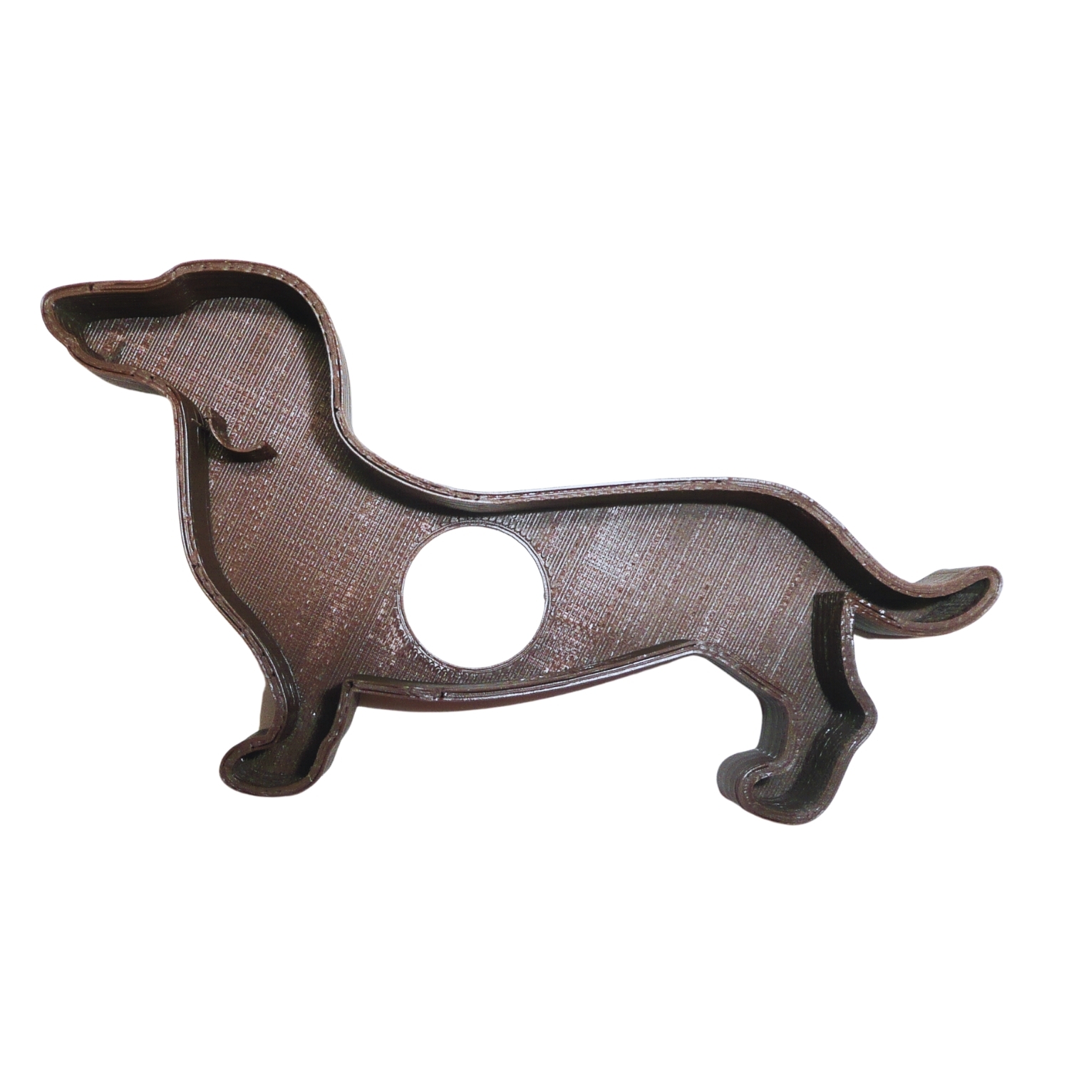6x Dachshund Fondant Cutter Cupcake Topper 1.75 IN USA FD433