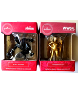 Hallmark Ornaments of Avengers Black Panther &amp; WW84 Wonder Woman, 2 Sep ... - €21,49 EUR