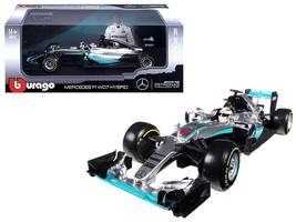 Mercedes AMG F1 W07 Hybrid Petronas #44 Lewis Hamilton Formula 1 (2016) 1/18 Di - £77.62 GBP