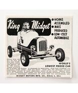1949 King Midget Motors Home Assembled Car Advertisement Automobilia Bug... - €17,17 EUR