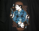TeeFury Doctor Who LARGE &quot;Captain Jack of Hearts&quot; Doctor Who Tribute Shi... - $14.00