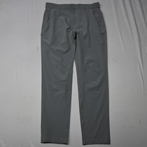 Fabletics 30x32 Light Gray Drawstring The Only 4 Way Stretch Mens Golf Pants - $29.99