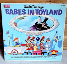 Vintage Vinyl Walt Disney Babes In Toyland Magic Mirror 33 RPM Record 1960 - £36.37 GBP