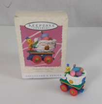 1997 Hallmark Keepsake Ornament Collector&#39;s Series #2 Colorful Coal Car - $111.32 MXN