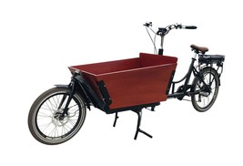 Eco-Friendly Commuting: Bakfiets Electric Cargo Bicycle - £2,290.67 GBP