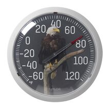 Taylor Nature Series Eagle Indoor Outdoor Dial Thermometer, Easy to Read... - $24.95