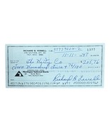 Rick Ferrell Boston Red Sox Signed  Bank Check #1377 BAS - £53.40 GBP