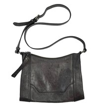 Frye Melissa Leather Crossbody Bag Adjustable Strap Zip Antique Metal Ha... - $92.38