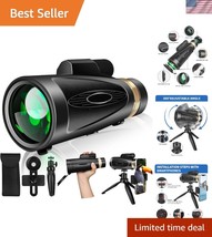 High Definition 80x100 Telescope with Compact Design &amp; Tripod - Ideal fo... - $1,400.96 MXN