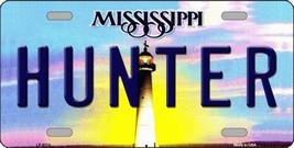 Hunter Mississippi Novelty Metal License Plate - £10.23 GBP