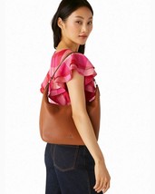 NWB Kate Spade Leila Shoulder Bag Brown Leather KB694 $399 Retail Dust Bag FS - £129.43 GBP