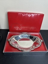 Vintage Oneida Silver Artistry Bon Bon Tray – Silverplate Dish in Box - $30.00