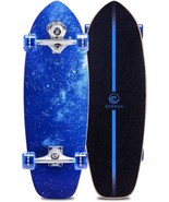 30 Inch Surf Skates Cruiser Skateboard With Carving Truck And Colorful L... - $72.95