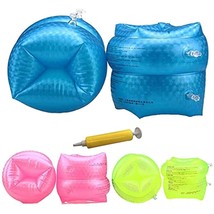 Pvc Swimming Arm Floaties Inflatable Swim Arm Bands Water Wings Floater ... - $32.29