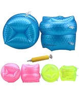 Pvc Swimming Arm Floaties Inflatable Swim Arm Bands Water Wings Floater ... - $32.99