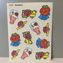 Vintage Trend Scratch &amp; Sniff Strawberry Stickers - £15.66 GBP