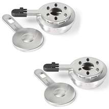 Starfrit - Set of 2 Adjustable Fondue Burners, Made of Stainless Steel - £15.70 GBP