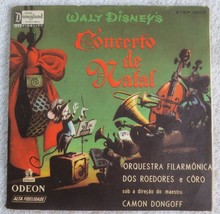 Walt Disney&#39;s Christmas Concert (Concerto De Natal) - Disneyland Spain Promo 45 - $49.00