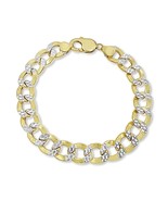 Authenticity Guarantee

10mm Curb Cuban Link Pave Chain Bracelet 10k Yel... - $32,364.88 MXN
