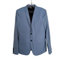 The Kooples Blazer Jacket Mens US 36/ EU 46 Blue 100% Wool 2 Button Line... - $161.49
