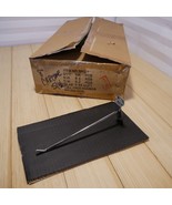 NOS New Box of 100 - Slatwall 8 inch Metal Peg Hooks - Chrome - 38182 - $102.29 CAD